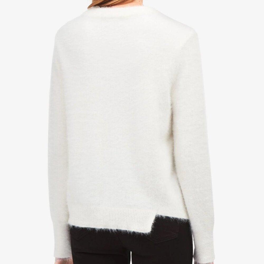 CALVIN KLEIN JEANS FUZZY SWEATER PULLOVER SIZE LARGE - Picture 2 of 16
